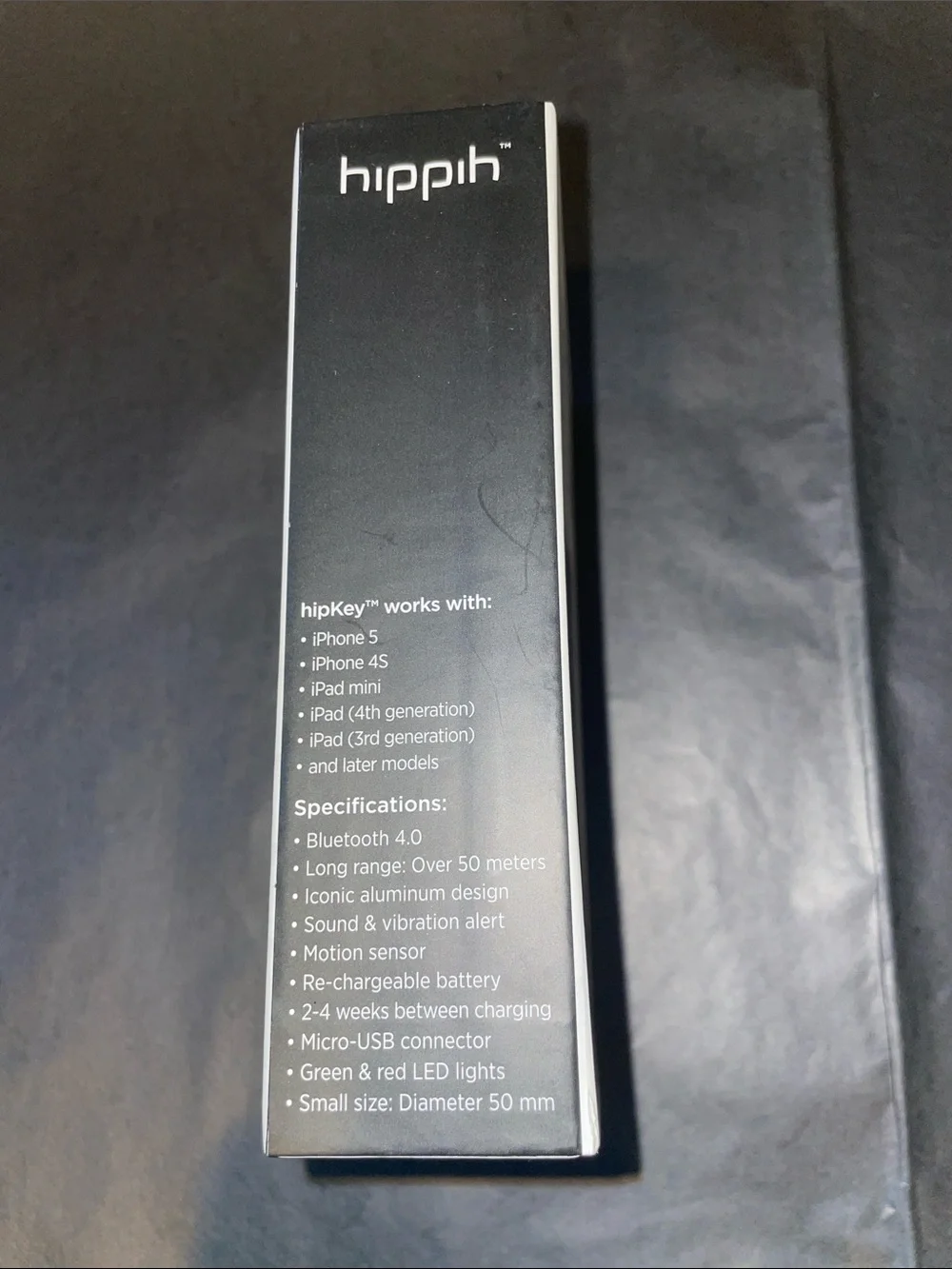 hipKey Bluetooth Device Tracker - Black
